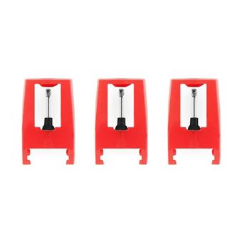 Lot De 10 Aiguilles De Rechange Pour Tourne-disques Vinyles - Compatibles Avec La Plupart Des Platines (pionnier, Audio-technica, Etc.)