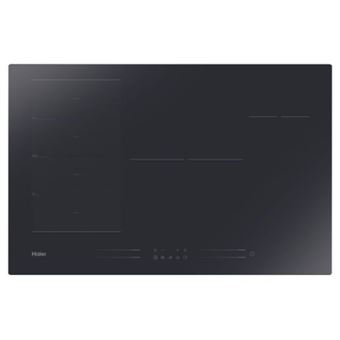 Plaque Induction Haier HAMTSJ86MC/1 4 Foyers Encastrable Température Réglable Minuteur Noir