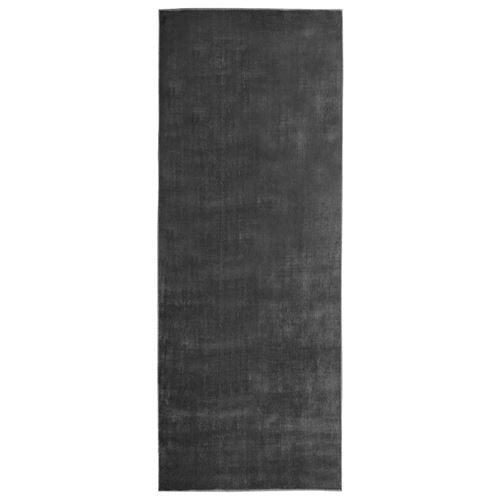 vidaXL Tapis de couloir lavable pliable Anthracite 100x300cm Polyester