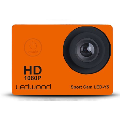 NEDIS Caméra Embarquée Ultra HD 4K Wi-Fi Boîtier Étanche