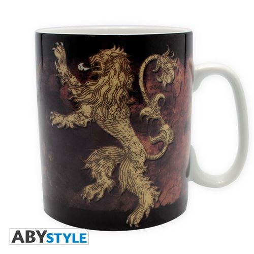 Abystyle GAME OF THRONES - Mug - 460 ml - Lannister - avec bo&icirc;te- - M