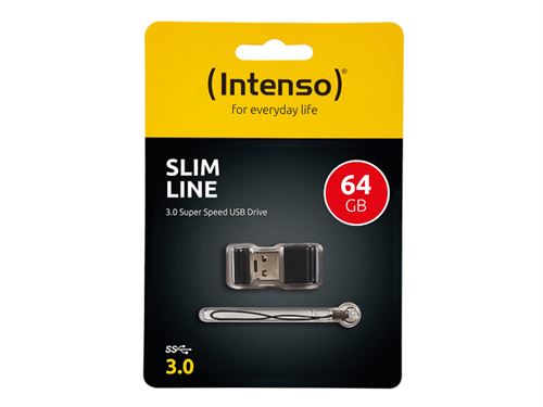 Intenso Slim Line - clé USB - 64 Go