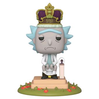 Rick & Morty - Figurine POP! sonore Rick on Toilet 9 cm