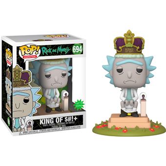 Rick & Morty - Figurine POP! sonore Rick on Toilet 9 cm