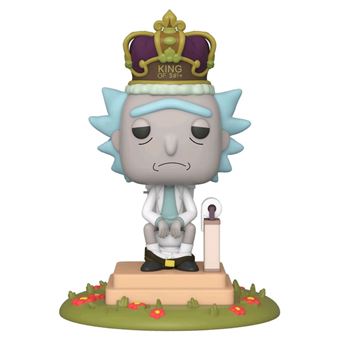 Rick & Morty - Figurine POP! sonore Rick on Toilet 9 cm