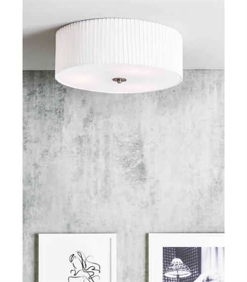 Plafonnier JACKIE Blanc 3 ampoules