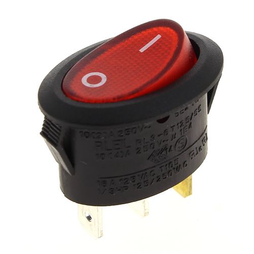 Interrupteur 3 cosses rouge pour Cafetiere Electrolux, Crepiere Essentiel b