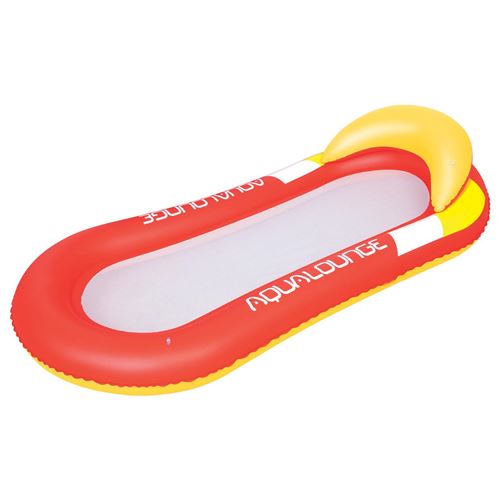 Matelas gonflable plage piscine Bestway Aqua lounge filet red Rouge taille : UNI réf : 58058