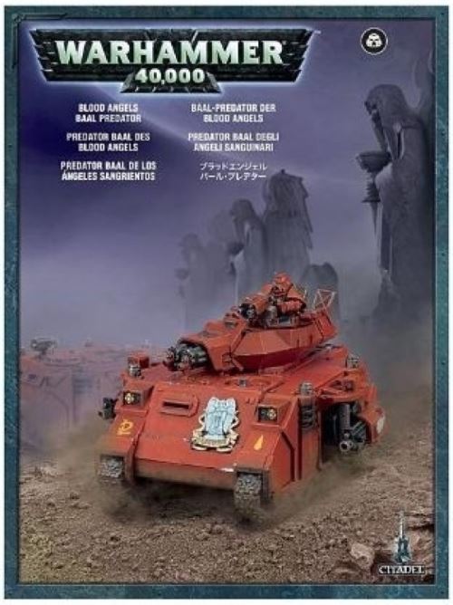 Games Workshop Warhammer 40K - Blood Angels Predator Baal