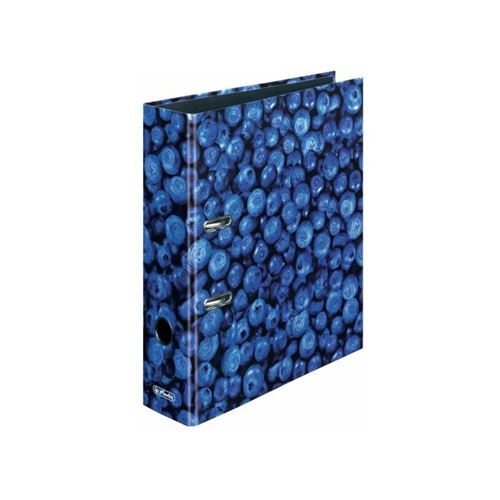 HERLITZ Classeur &agrave; motif maX.file myrtille, A4,