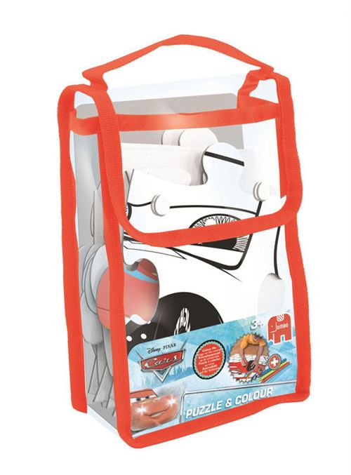 Puzzle voitures JumboDisney + couleur medium192