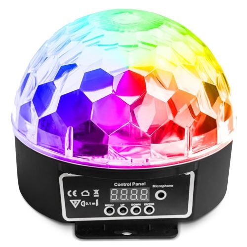 Ledpartylights Disco Ball Flash Night Light Telecommande Controlautomaticvoice JJZM562