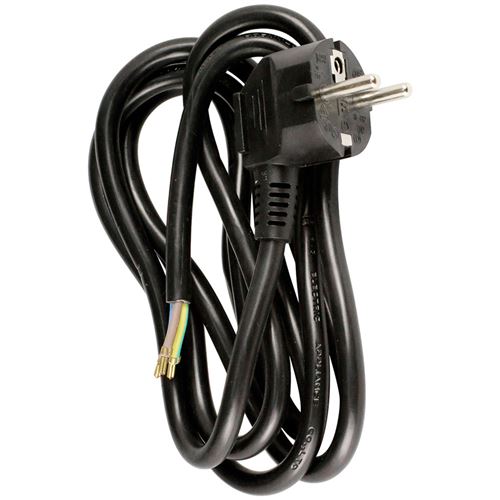 Zenitech Noir - Cordon D'alimentation Avec Prise 16A 3G1,5Mm² 2M - Image 1