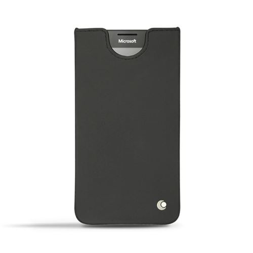 Noreve - Pochette cuir Microsoft Lumia 950 XL - 950 XL Dual Sim - Perpétuelle - Noir ( Nappa - Black )