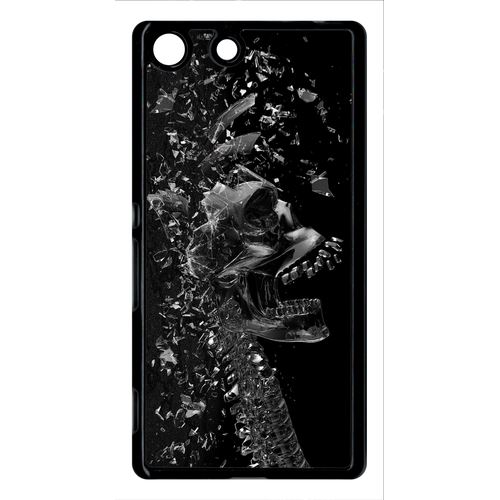 Coque Sony Xperia M5 Squelette Verre Bris