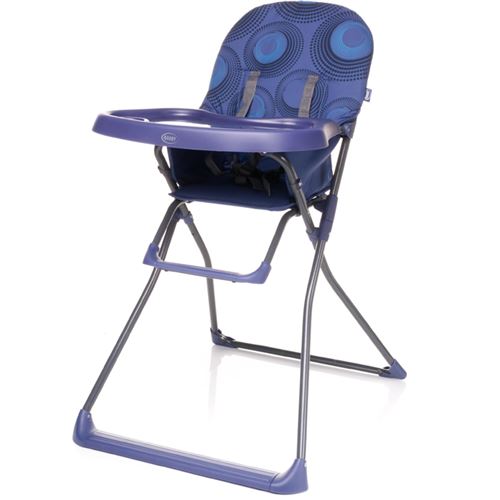Chaise haute, pratique et légère HOWER | max. 15 kg | violet