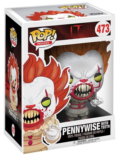 Funko POP! Movies Stephen King's IT Pennywise #473 (With Teeth)