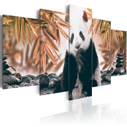 Tableau - Thoughtful Panda .Taille : 200x100