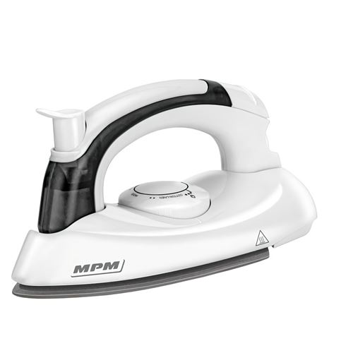 MPM MZE-18 Fer à vapeur de voyage 8g/min. avec poignée pliante, léger et petit 700W Blanco