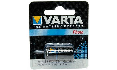 Varta Foto – Pile Alcaline (v4034px, 6 V) Couleur Argent