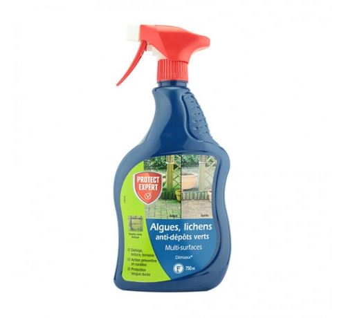 Meilleurs prix pour Algues, lichens et anti-dépôts verts - 750 mL Protect Expert 0.75 L