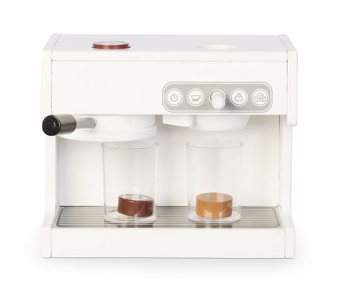 Mamamemo machine à expresso en bois 23,5 cm blanc