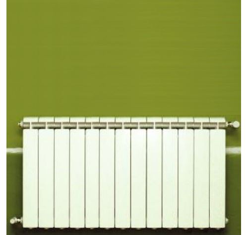 Chauffage central fonte aluminium 13 éléments blanc KLASS 800 Global référence 13xKLASS800B.