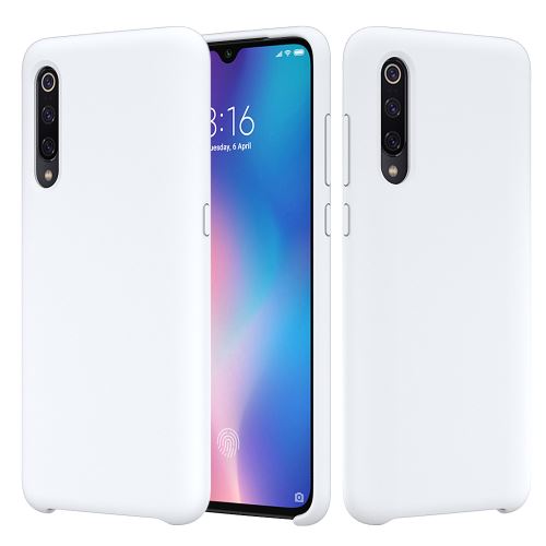 Housse étui Coque en silicone pour Xiaomi Redmi Note 6 / Note 6 Pro - Blanc -4324
