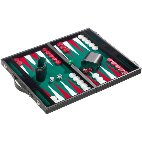 Philos Backgammon Groen Groot 46 5x28cm - vue 1