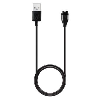 Câble De Charge 2-en-1 USB-C Pour Montre Garmin - 1,2 M - Design Coudé, Nylon Tressé - Compatible Fenix, Forerunner, Vivoactive...