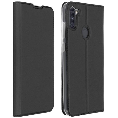 Housse pour Samsung Galaxy A11 Porte-carte Fonction Support Vidéo noir