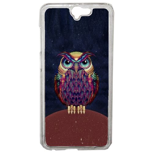 Coque Hiboux Nuit Compatible One A9 Transparent
