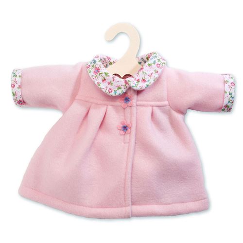 Heless vêtement de poupée manteau d'hiver rose 35-45 cm