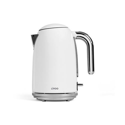 LIVOO Feel good moments Bouilloire rétro Blanc