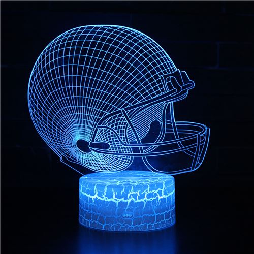 Lampe 3D Tactile Veilleuses Enfant 7 Couleurs avec Telecommande - Style #371