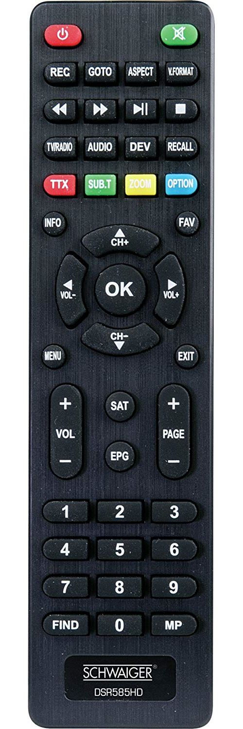 Schwaiger DSR5 dvr985hd FTA Full HD Récepteur Satellite