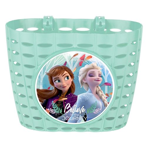 Frozen panier de vélo filles 20 x 13 x 13 cm vert menthe