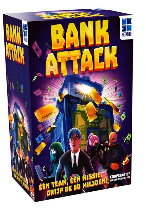 Megableu jeu de plateau Bank Attack (NL)