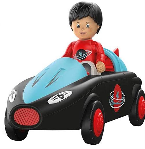 Toddys voiture-jouet Sam junior 19 cm noir/rouge 2 pièces