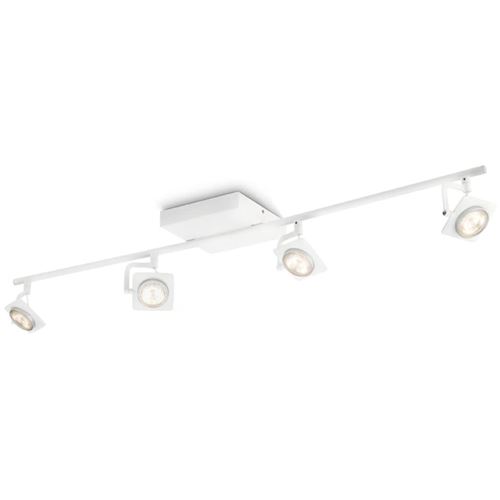 Philips - Spots orientables quadruples Millennium L101 cm LED - Blanc