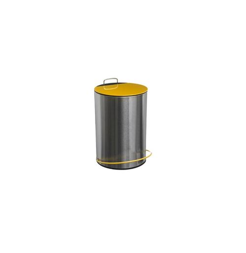 Poubelle à Pédale Close 5L Jaune