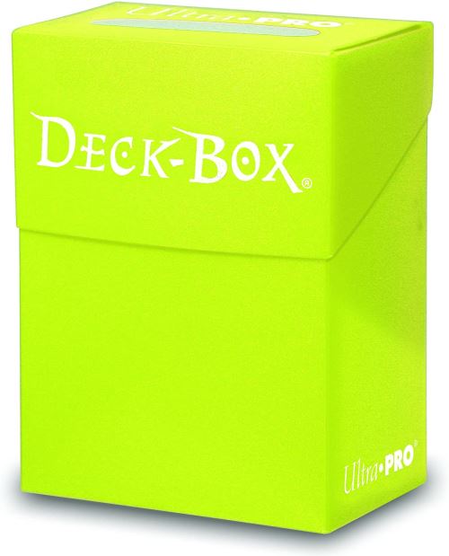 Ultra Pro - 330604 - Jeu De Cartes - Deckbox - Solid Bright Yellow - C30