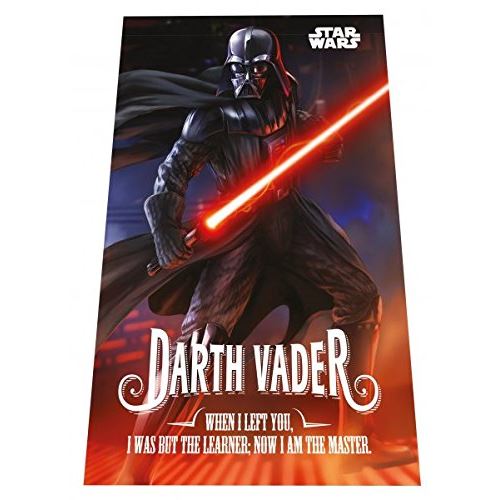 Kids Star Wars Lot de 12 couvertures polaires en polyester Noir 150 x 15 x 100 cm