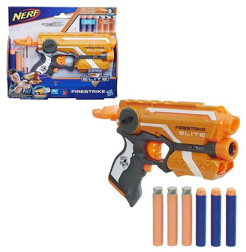 Nerf Elite Firestrike Pistolet fléchettes 22 cm