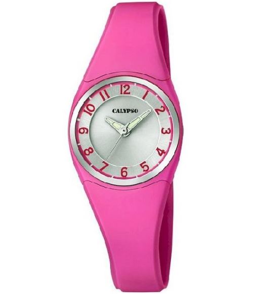Calypso Montre Femme, Mixte K5726/5 Argent, rose