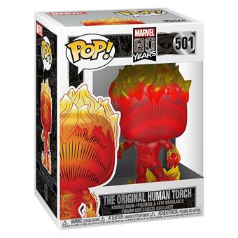 Marvel 80th - Figurine POP! Human Torch (First Appearance) 9 cm