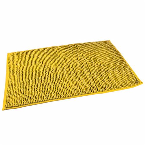 Paris Prix - Tapis De Bain Microfibre sweety 45x75cm Miel