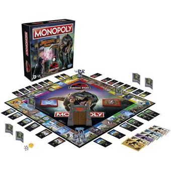Jeu de société Hasbro Monopoly Jurassic Park