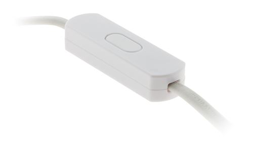 Elexity - Mini variateur de lumière - Compatible LED - Blanc