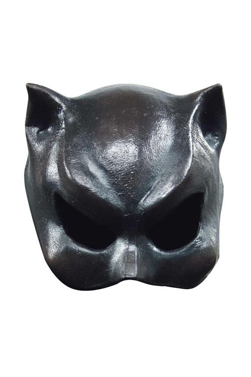 Demi-masque En Latex Chat Noir Ghoulish™ - Noir - Taille Unique